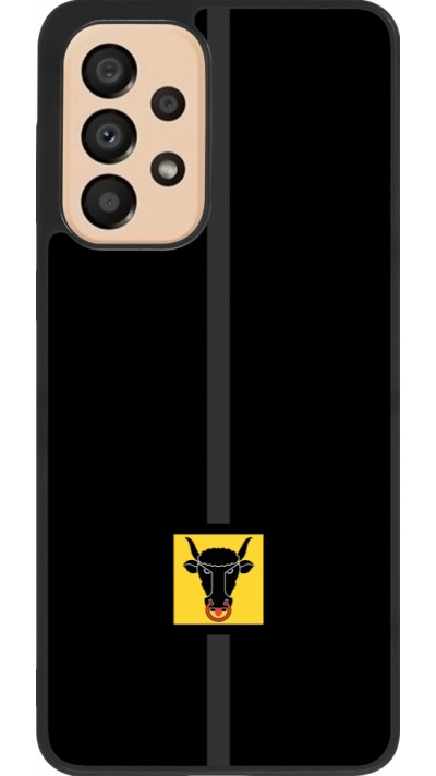 Coque Samsung Galaxy A33 5G - Silicone rigide noir Canton UR noir