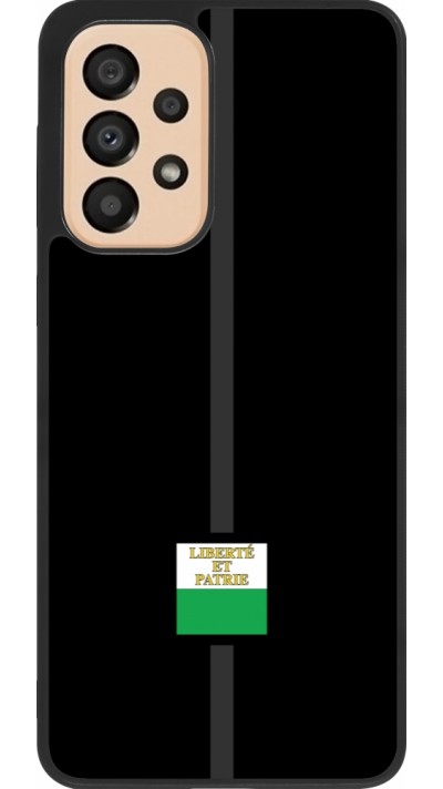 Coque Samsung Galaxy A33 5G - Silicone rigide noir Canton VD noir