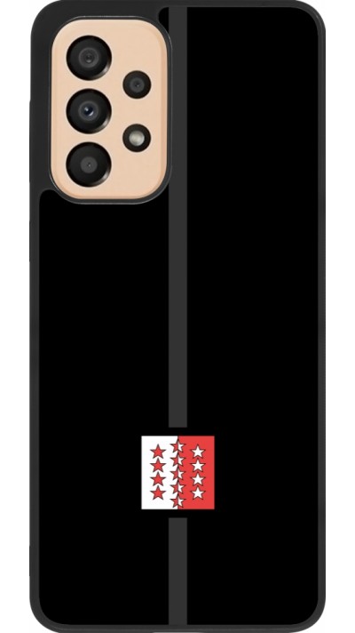 Coque Samsung Galaxy A33 5G - Silicone rigide noir Canton VS noir