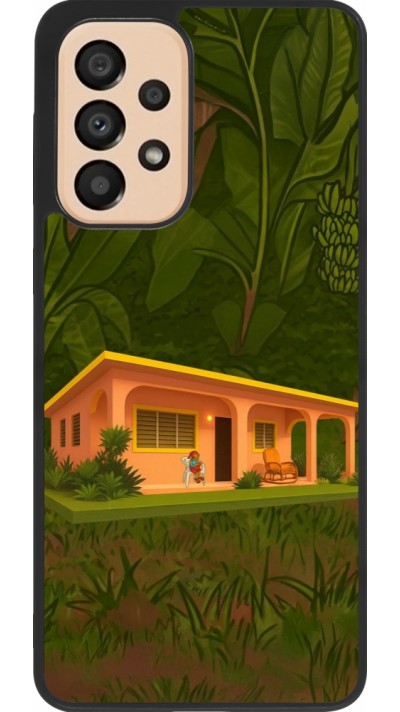 Coque Samsung Galaxy A33 5G - Silicone rigide noir Benitos house DTMF