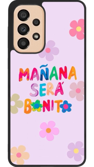 Coque Samsung Galaxy A33 5G - Silicone rigide noir Karol G Manana sera bonito
