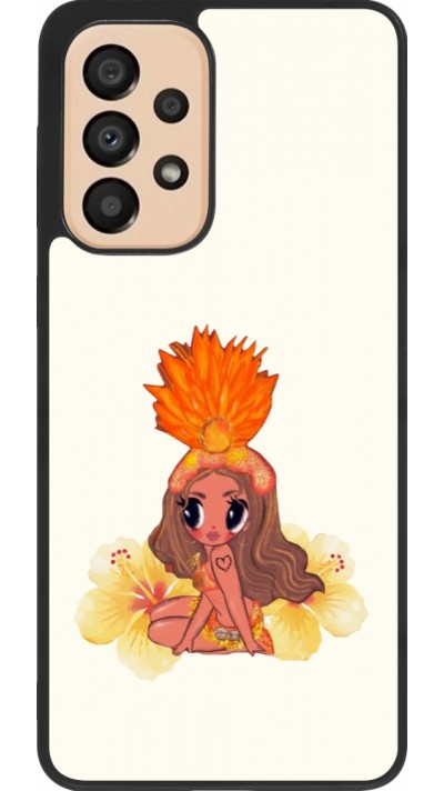 Coque Samsung Galaxy A33 5G - Silicone rigide noir Karol G Tropicoqueta