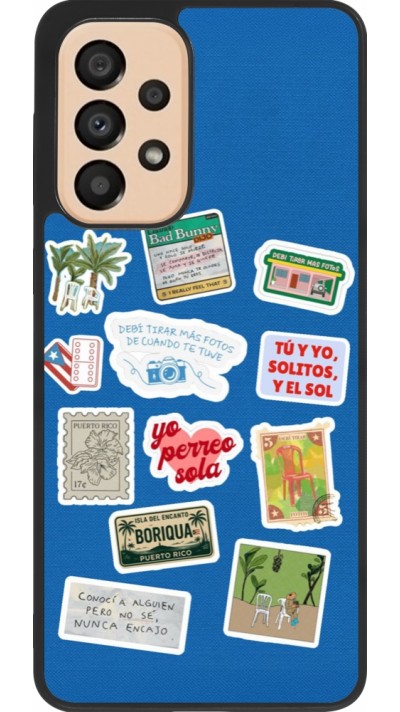 Coque Samsung Galaxy A33 5G - Silicone rigide noir Seals of the Dominican Republic DTMF