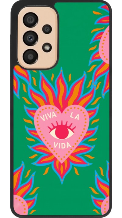 Samsung Galaxy A33 5G Case Hülle - Silikon schwarz Viva la vida 2026