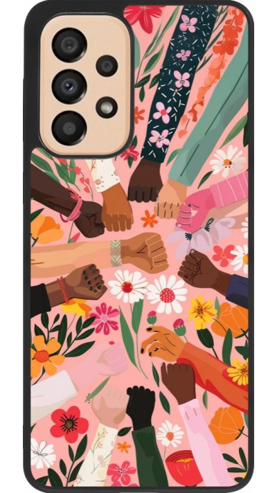 Samsung Galaxy A33 5G Case Hülle - Silikon schwarz Womens day 2026 8