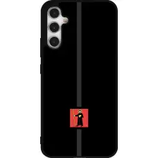 Coque Samsung Galaxy A34 5G - Silicone rigide noir Canton GL noir