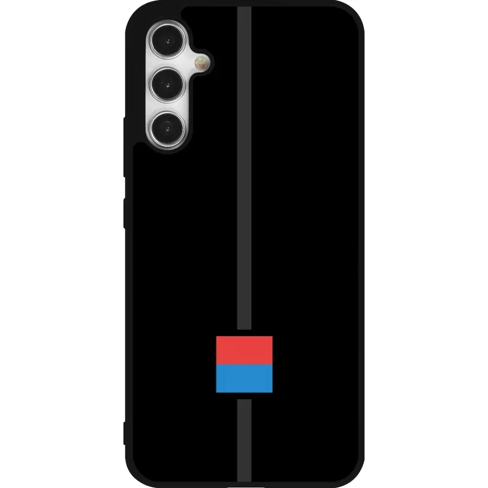 Coque Samsung Galaxy A34 5G - Silicone rigide noir Canton TI noir
