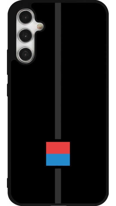 Coque Samsung Galaxy A34 5G - Silicone rigide noir Canton TI noir