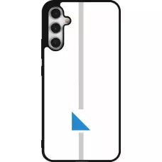 Coque Samsung Galaxy A34 5G - Silicone rigide noir Canton ZH blanc