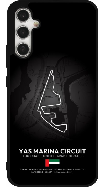 Coque Samsung Galaxy A34 5G - Silicone rigide noir F1 Track 2025 Abu Dhabi