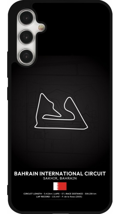 Coque Samsung Galaxy A34 5G - Silicone rigide noir F1 Track 2025 Bahrain