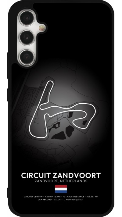 Coque Samsung Galaxy A34 5G - Silicone rigide noir F1 Track 2025 Netherlands