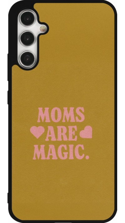 Samsung Galaxy A34 5G Case Hülle - Silikon schwarz Mom 2026 Are Magic
