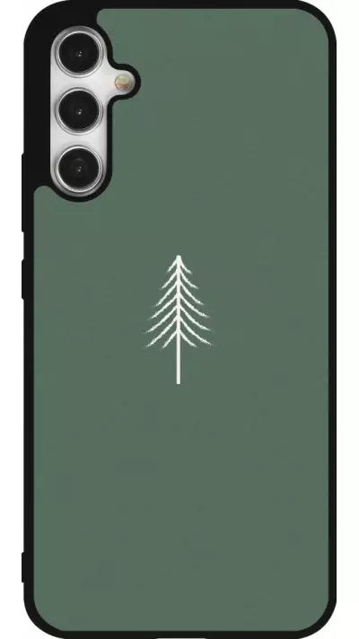 Coque Samsung Galaxy A34 5G - Silicone rigide noir Christmas 22 minimalist tree