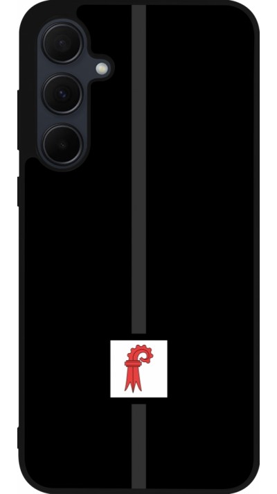 Coque Samsung Galaxy A35 5G - Silicone rigide noir Canton BL noir