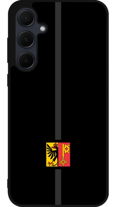 Coque Samsung Galaxy A35 5G - Silicone rigide noir Canton GE noir