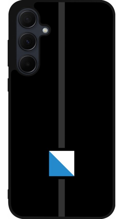 Coque Samsung Galaxy A35 5G - Silicone rigide noir Canton ZH noir