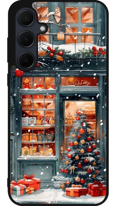 Samsung Galaxy A35 5G Case Hülle - Silikon schwarz Christmas 25 Xmas Shop