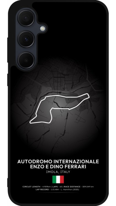 Coque Samsung Galaxy A35 5G - Silicone rigide noir F1 Track 2025 Emilia-Rogmana