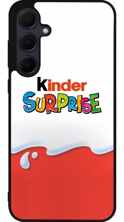 Samsung Galaxy A35 5G Case Hülle - Silikon schwarz Kinder Surprise Samsung Galaxy A35 5G Case Hülle - Silikon schwarz Kinder Surprise