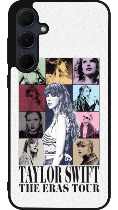 Coque Samsung Galaxy A35 5G - Silicone rigide noir Taylor Swift The Eras Tour
