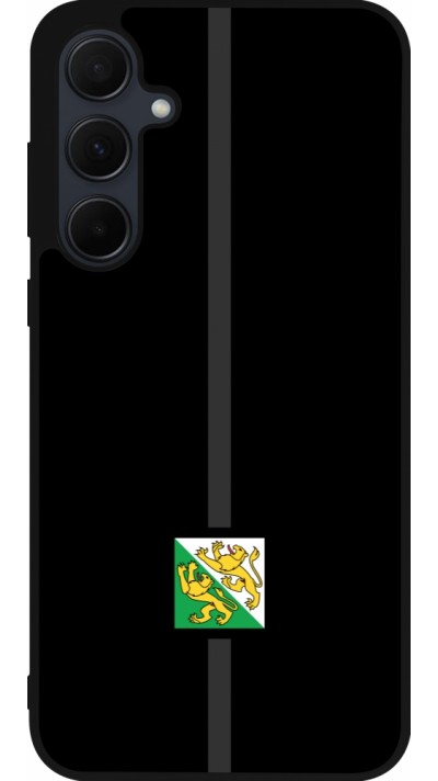 Coque Samsung Galaxy A36 - Silicone rigide noir Canton TG noir