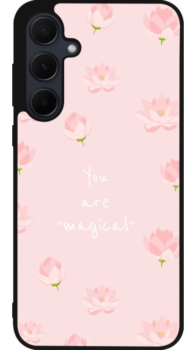 Coque Samsung Galaxy A36 - Silicone rigide noir Mom 2023 your are magical