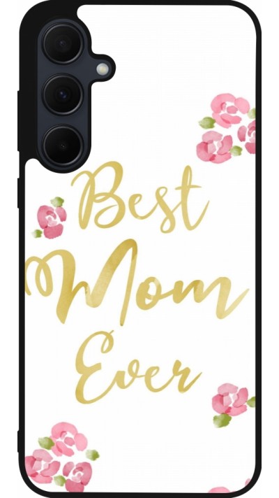 Coque Samsung Galaxy A36 - Silicone rigide noir Mom 2024 best Mom ever