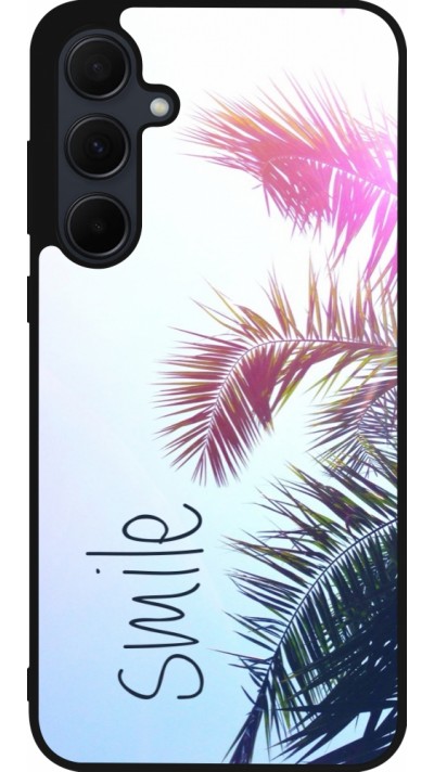 Samsung Galaxy A36 Case Hülle - Silikon schwarz Smile 05