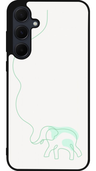 Samsung Galaxy A36 Case Hülle - Silikon schwarz Spring 23 baby elephant