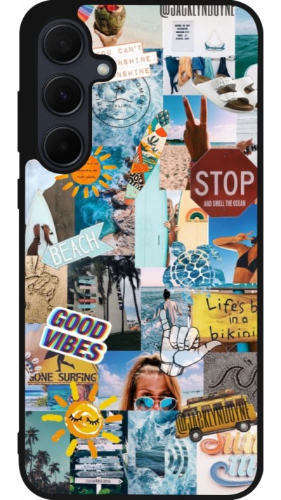 Samsung Galaxy A36 Case Hülle - Silikon schwarz Summer 2021 15