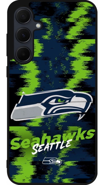 Coque Samsung Galaxy A36 - Silicone rigide noir Super Bowl 26 Seattle 2