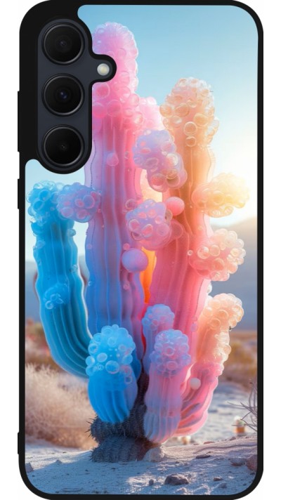 Coque Samsung Galaxy A36 - Silicone rigide noir Artificial vegetation 2025