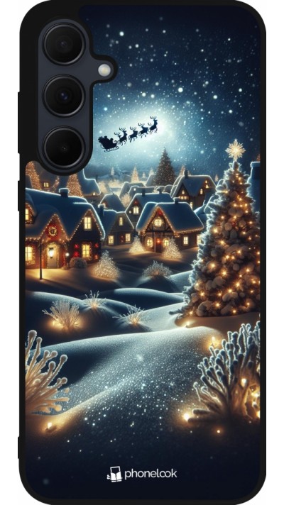 Samsung Galaxy A36 Case Hülle - Silikon schwarz Weihnachten 2023 Weihnachten steht vor der Tür