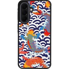 Coque Samsung Galaxy A37 - Silicone rigide noir Easter 2023 japanese fish