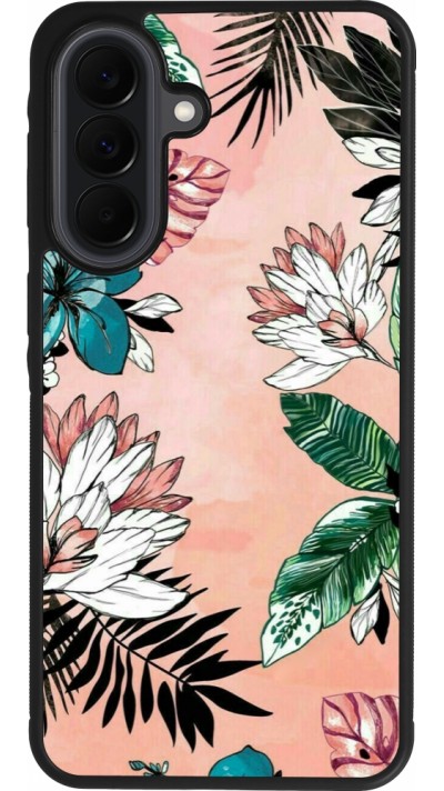 Coque Samsung Galaxy A37 - Silicone rigide noir Flowers Artprint