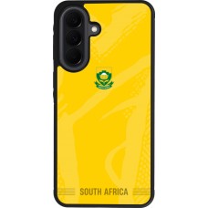 Coque Samsung Galaxy A37 - Silicone rigide noir Maillot de football Afrique du Sud 2026 personnalisable