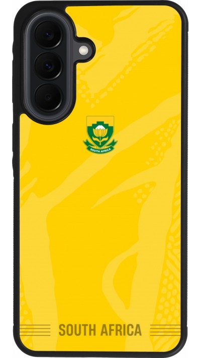 Coque Samsung Galaxy A37 - Silicone rigide noir Maillot de football Afrique du Sud 2026 personnalisable