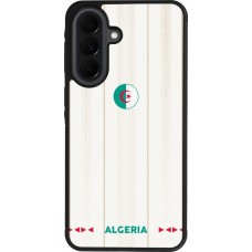 Coque Samsung Galaxy A37 - Silicone rigide noir Maillot de football Algérie 2026 personnalisable