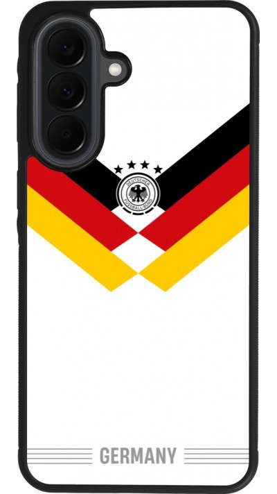 Samsung Galaxy A37 Case Hülle - Silikon schwarz Deutschland 2026 personalisierbares Fussballtrikot