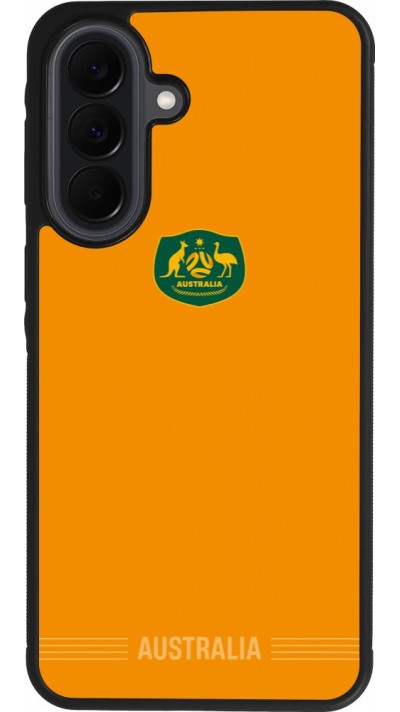 Samsung Galaxy A37 Case Hülle - Silikon schwarz Australien 2026 personalisierbares Fussballtrikot