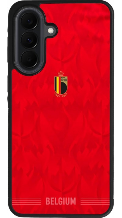 Samsung Galaxy A37 Case Hülle - Silikon schwarz Belgien 2026 personalisierbares Fussballtrikot