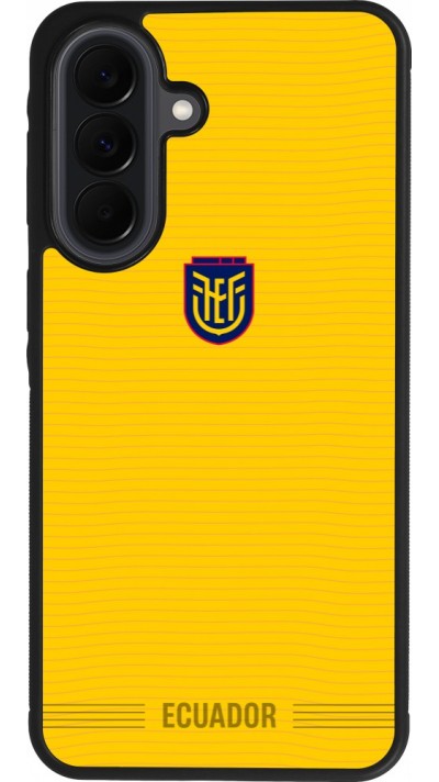 Samsung Galaxy A37 Case Hülle - Silikon schwarz Ecuador 2026 personalisierbares Fussballtrikot