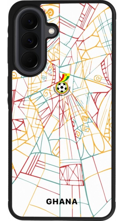Coque Samsung Galaxy A37 - Silicone rigide noir Maillot de football Ghana 2026 personnalisable