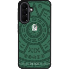 Coque Samsung Galaxy A37 - Silicone rigide noir Maillot de football Mexique 2026 personnalisable