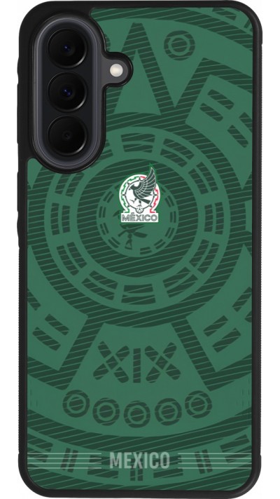 Coque Samsung Galaxy A37 - Silicone rigide noir Maillot de football Mexique 2026 personnalisable