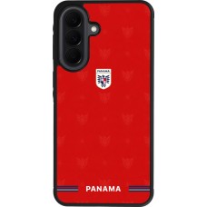 Coque Samsung Galaxy A37 - Silicone rigide noir Maillot de football Panama 2026 personnalisable