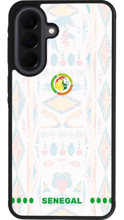 Coque Samsung Galaxy A37 - Silicone rigide noir Maillot de football Sénégal 2026 personnalisable