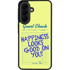Coque Samsung Galaxy A37 - Silicone rigide noir Guest check 2026