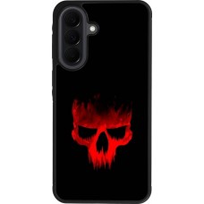 Coque Samsung Galaxy A37 - Silicone rigide noir Halloween 2023 scary skull